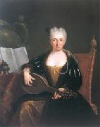 Bartolomeo Nazari Portrait of Faustina Bordoni Sweden oil painting artist
